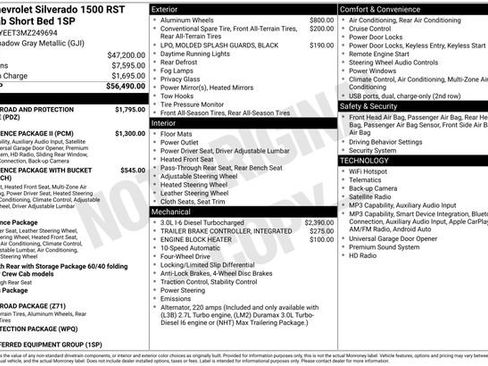 Used 2021 Chevrolet Silverado 1500 RST AWD/4WD image 20