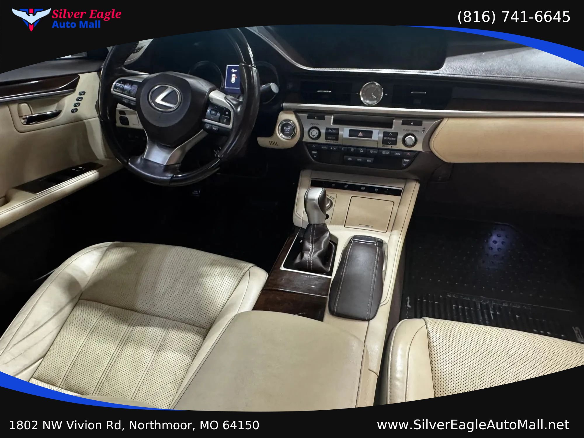 Used 2016 Lexus ES 350 w/ Luxury Package w/Wood Trim FWD image 11
