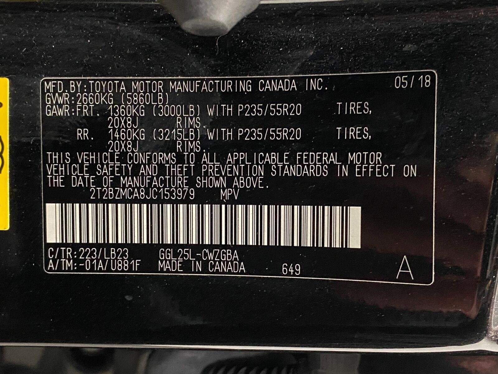 Used 2018 Lexus RX 350 AWD w/ Premium Package image 35