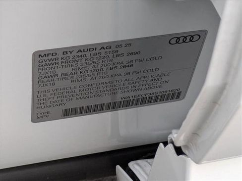 Used 2025 Audi Q3 2.0T Premium Plus w/ Premium Plus Package image 15