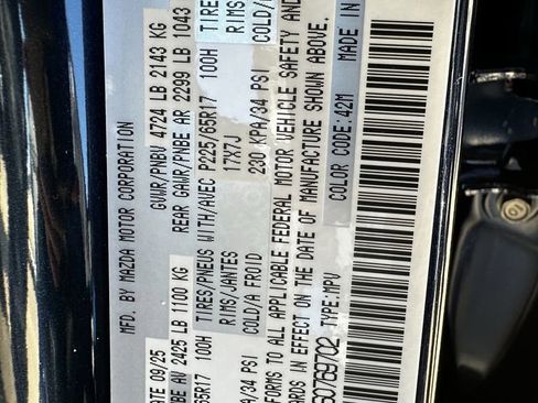 New 2025 MAZDA CX-5 AWD 2.5 S image 23