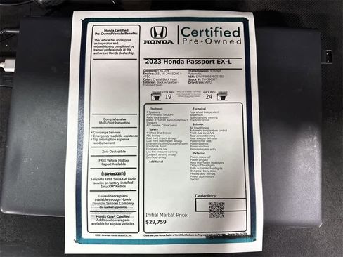 Used 2023 Honda Passport EX-L image 13