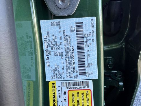 New 2025 Ford Bronco Sport Big Bend w/ Convenience Package image 42