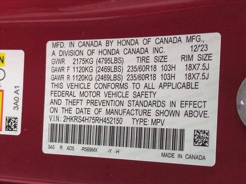 Certified 2024 Honda CR-V EX-L image 25