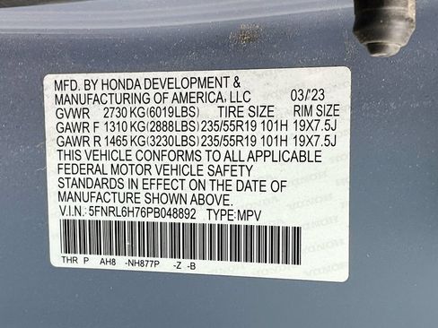 Used 2023 Honda Odyssey Sport image 33