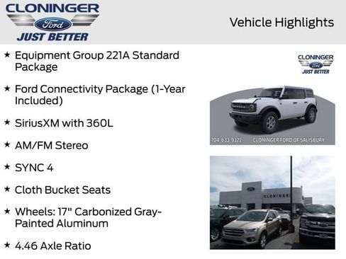 New 2026 Ford Bronco Big Bend AWD/4WD image 11