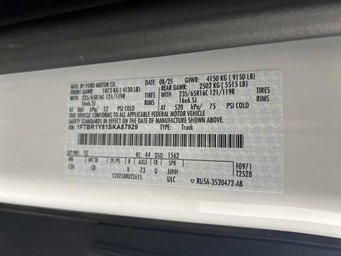 Used 2025 Ford Transit 250 Low Roof w/ Exterior Upgrade Package RWD image 27