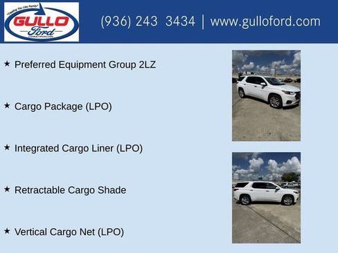 Used 2018 Chevrolet Traverse High Country w/ LPO, Cargo Package AWD/4WD image 10