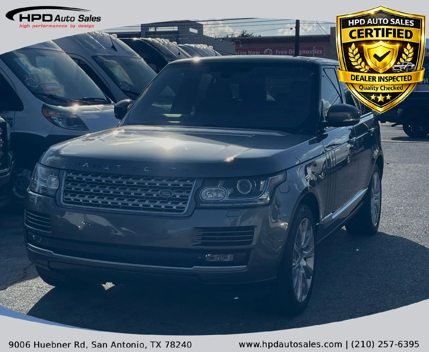 Used 2015 Land Rover Range Rover Supercharged AWD/4WD image 1