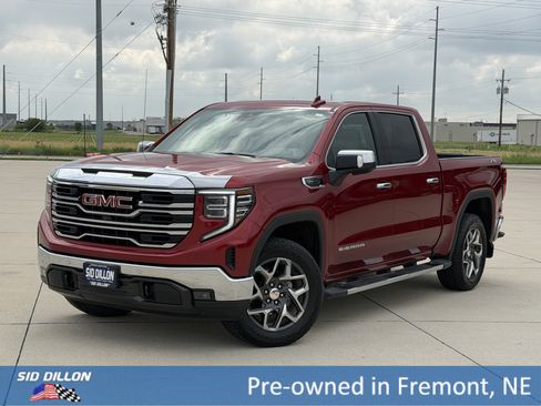 Used 2025 GMC Sierra 1500 SLT w/ SLT Premium Plus Package AWD/4WD image 1