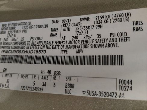 Used 2017 Ford Escape SE w/ Equipment Group 201A FWD image 33