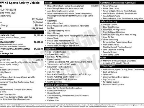 Certified 2024 BMW X5 xDrive40i w/ M Sport Package AWD/4WD image 21