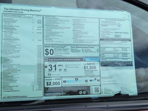 New 2026 BMW 430i Coupe image 18