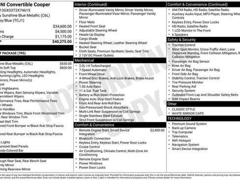 Certified 2026 MINI Cooper Convertible FWD image 46