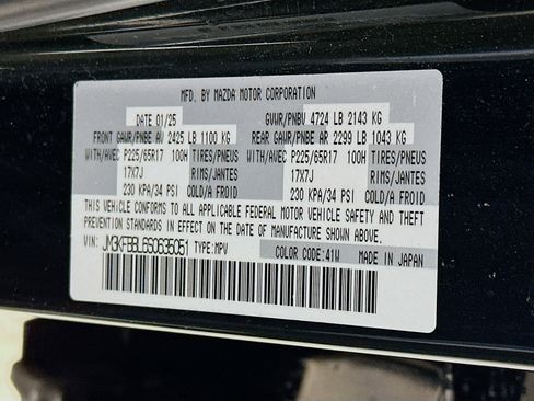 Used 2025 MAZDA CX-5 AWD 2.5 S w/ Select Package image 12