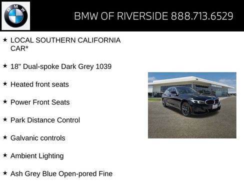 Used 2025 BMW 330i Sedan w/ Premium Package RWD image 15