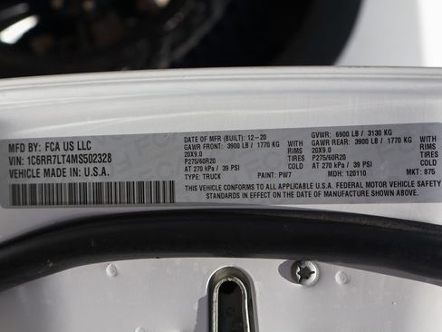 Used 2021 RAM 1500 Warlock w/ Electronics Group AWD/4WD image 51
