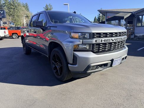 Used 2021 Chevrolet Silverado 1500 Custom w/ LPO, Blackout Package image 7