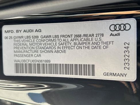 New 2025 Audi A5 2.0T Prestige image 27