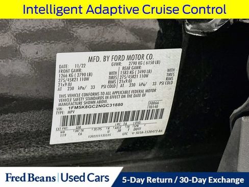 Certified 2022 Ford Explorer ST w/ Equipment Group 401A AWD/4WD image 41