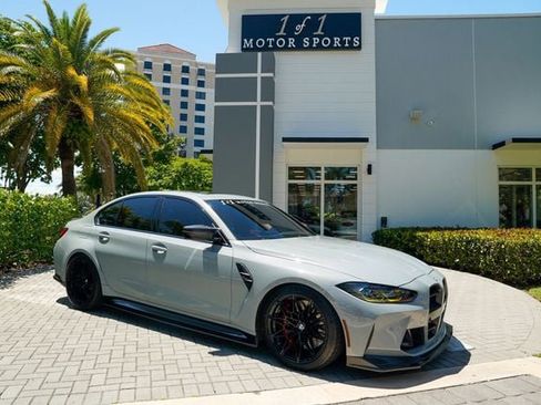 Used 2023 BMW M3 Competition w/ M Carbon Exterior Package AWD/4WD image 98