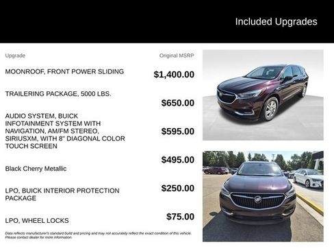 Used 2019 Buick Enclave Essence w/ Trailering Package, 5000 lbs. AWD/4WD image 8