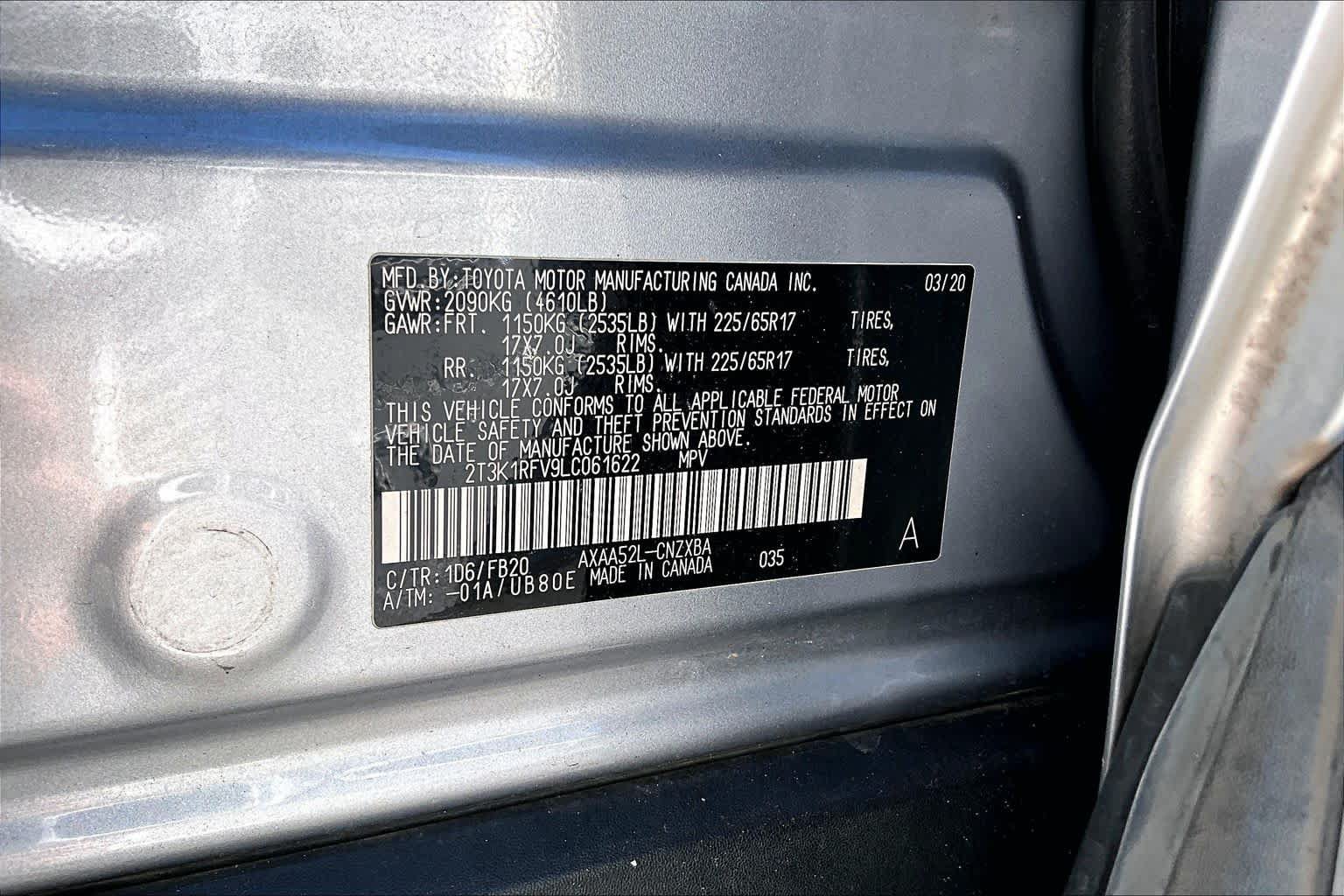 Used 2020 Toyota RAV4 LE FWD image 34