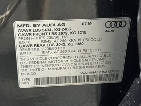 Used 2019 Audi Q5 2.0T Premium w/ Convenience Package AWD/4WD image 40