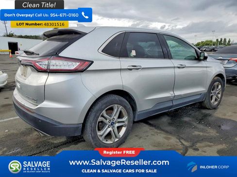 Used 2017 Ford Edge Titanium w/ Equipment Group 301A FWD image 4