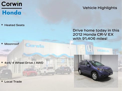 Used 2012 Honda CR-V EX image 6