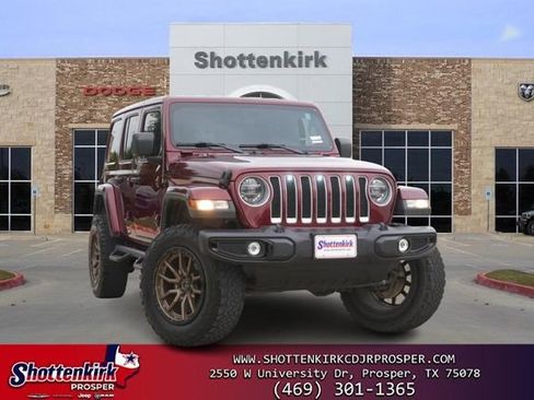 Used 2022 Jeep Wrangler Unlimited Sahara w/ Cold Weather Group AWD/4WD image 1