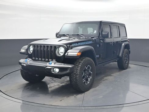 Used 2022 Jeep Wrangler Unlimited Rubicon 4xe w/ Safety Group image 3