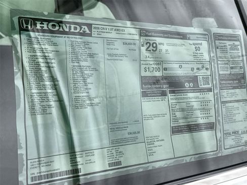 New 2026 Honda CR-V EX image 33