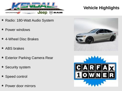 Used 2023 Honda Civic Sport image 3