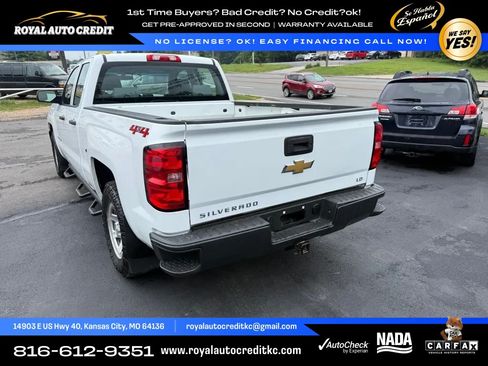 Used 2019 Chevrolet Silverado 1500 W/T AWD/4WD image 5