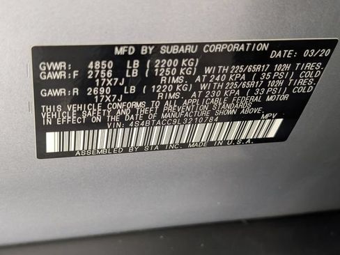 Used 2020 Subaru Outback Premium AWD/4WD image 33