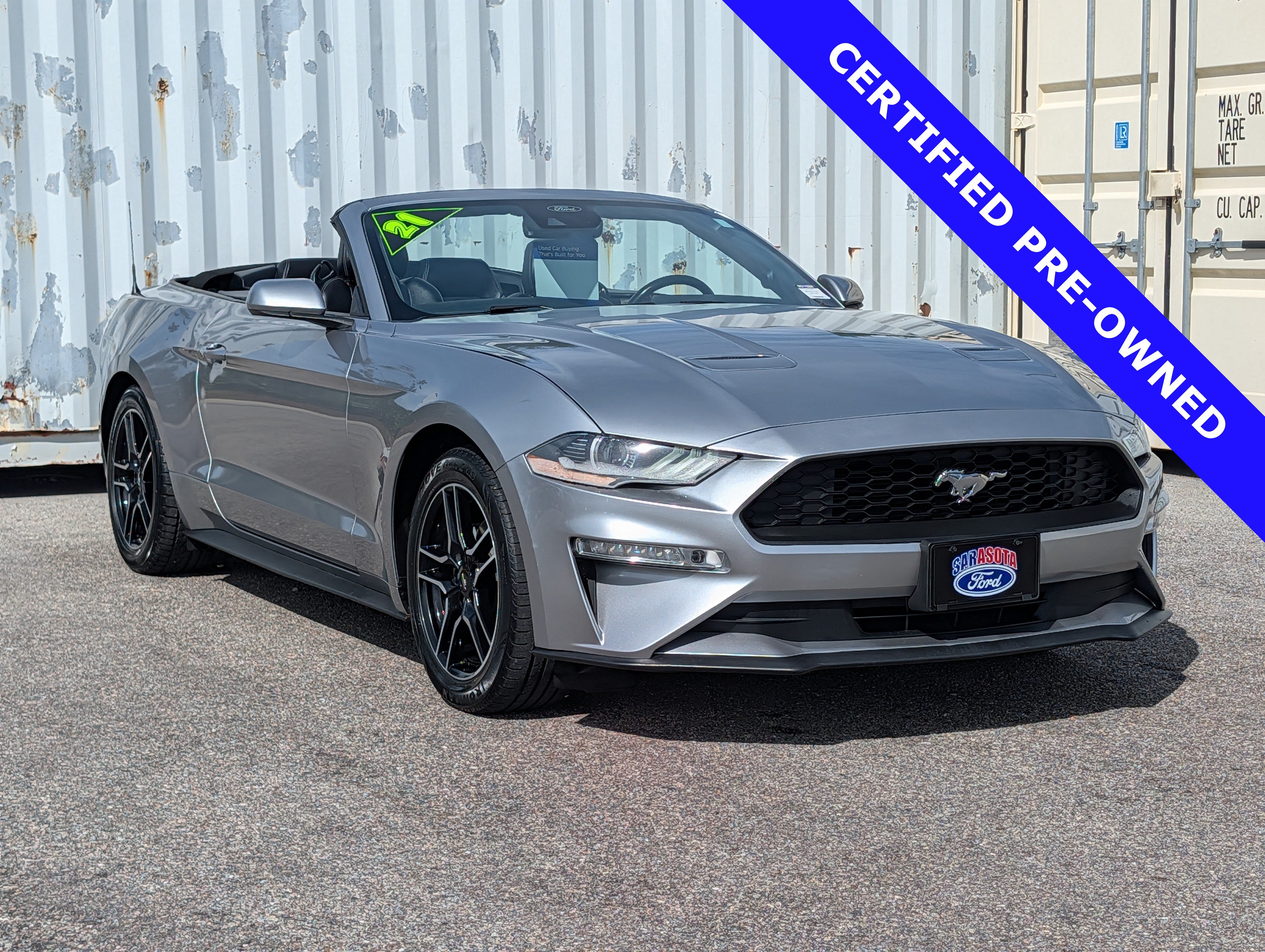 Certified 2021 Ford Mustang Premium RWD image 1