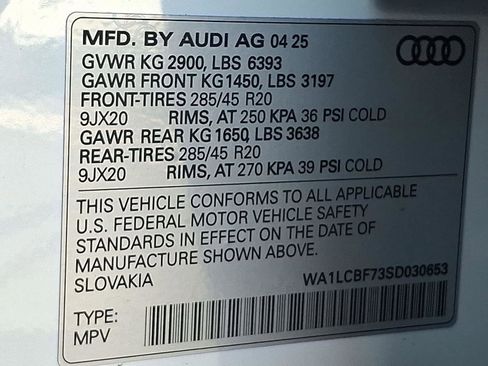 New 2025 Audi Q7 2.0T Premium Plus image 22