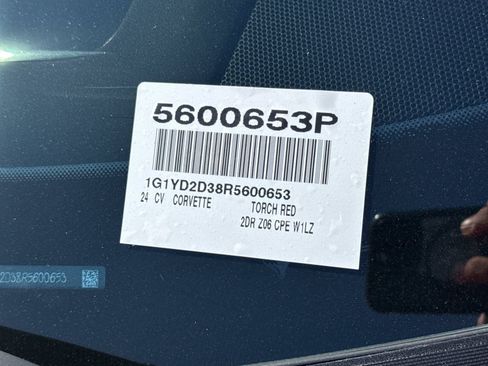 Used 2024 Chevrolet Corvette Z06 RWD image 2