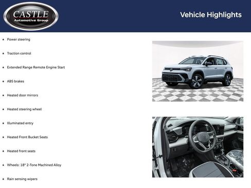 New 2026 Volkswagen Taos S AWD/4WD image 3
