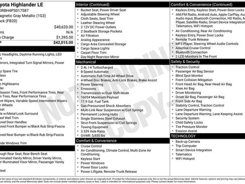 Used 2023 Toyota Highlander LE image 12