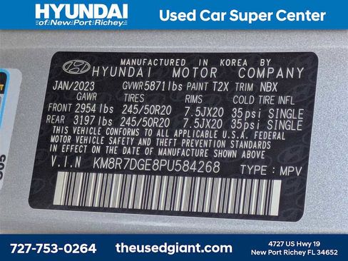 Used 2023 Hyundai Palisade Calligraphy image 51