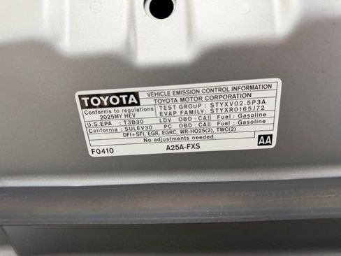 Certified 2025 Toyota Camry LE FWD image 34