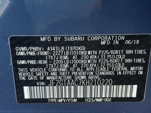 Used 2019 Subaru Crosstrek 2.0i image 23