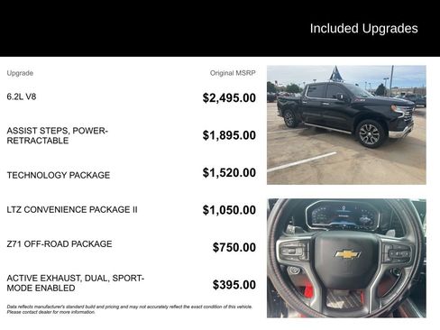 Used 2024 Chevrolet Silverado 1500 LTZ w/ Technology Package image 5