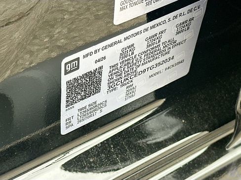 New 2026 Chevrolet Silverado 1500 Custom Trail Boss AWD/4WD image 32