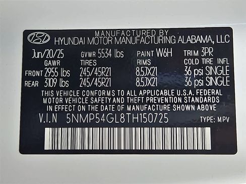 New 2026 Hyundai Santa Fe Calligraphy image 26