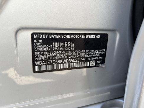 Used 2019 BMW 540i xDrive w/ Convenience Package AWD/4WD image 37