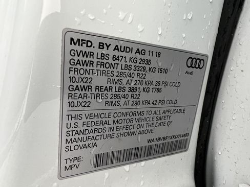 Used 2019 Audi Q8 Premium Plus w/ Premium Plus AWD/4WD image 34