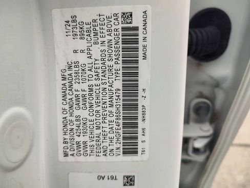 Used 2025 Honda Civic Sport image 34